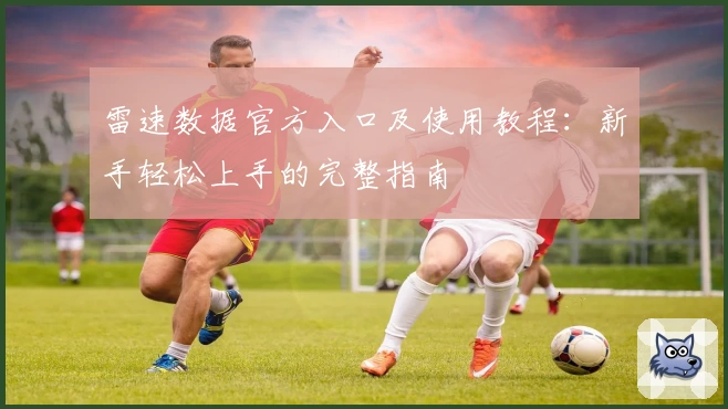 雷速数据官方入口及使用教程：新手轻松上手的完整指南